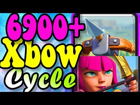 2.9 X-bow Cycle HOW TO BEAT EVERY DECK w/ Clash Royale