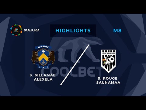 Sillamäe Alexela - Rõuge Saunamaa. Coolbet Saaliliiga. MD 8. Highlights