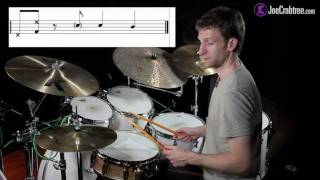 Drum Lesson : Dong Work for Yuda - Vinnie Colaiuta groove from Joe&#39;s Garage (Frank Zappa)