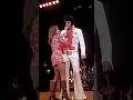 Fan gets onstage and gets a kiss from Elvis #usa #elvispresley #elvis #fan #live #fypシ #new #concert