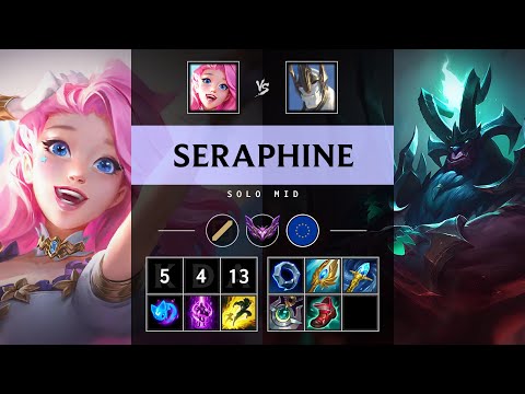 Seraphine Mid vs Galio - EUW Master Patch 14.24