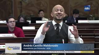 Assemblyman Andrés Castillo - Session 048 - II Intervention