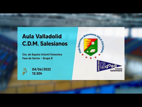 AULA VALLADOLID BAR SKUA🆚 CENTRO DANZA MANCINA SALESIANOS ·🏆RFEBM- INTERSECTOR B - INFANTIL FEMENINO
