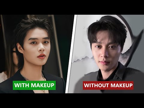 Top 17 Most Handsome Mini Chinese Drama Actors With Makeup VS Without Makeup