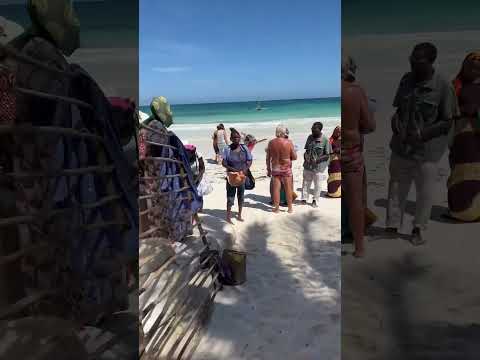 Walking to Diani Beach in Kenya. #Dianibeach #Diani #mombasa #kenya