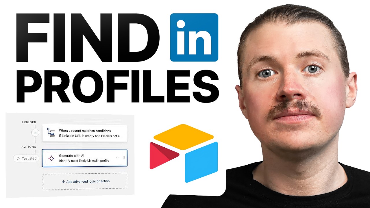 Find LinkedIn Profiles with Airtable AI Web Browsing (Full Tutorial)
