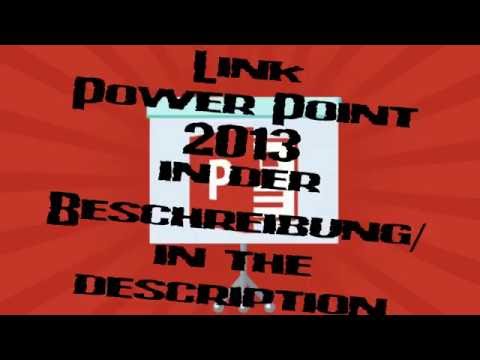 Power Point 2013 kostenlos/Free! Download in Description
