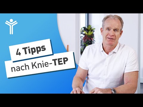 Knieprothese? Optimale Nachbehandlung nach Knie-TEP | Übungen & Tipps