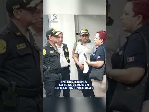 Intervienen a extranjeros en situación irregular