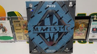 2019 Panini Majestic Football Hobby Box Opening. 6 Hits