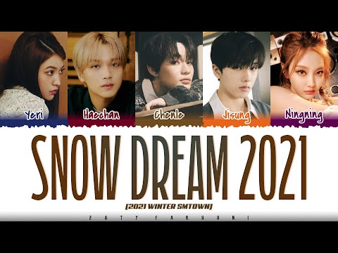 2021 SMTOWN (NCT, Red Velvet & aespa) - 'Snow Dream 2021' Lyrics [Color Coded_Han_Rom_Eng]