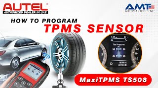 How to Program TPMS Tools - Learn Autel TPMS Programming TS508 ITS600 MX Sensors