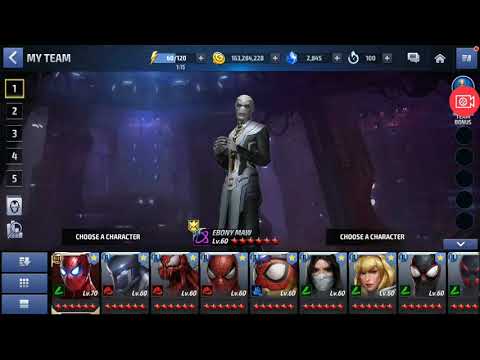 Shadowland Solo Ebony Maw Infinity War vs. War Hulk Boss Relay Floor 21 Marvel Future Fight