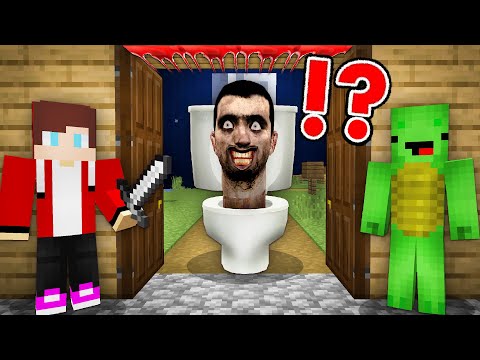 Scary SKIBIDI TOILET vs JJ and Mikey is CHASING in Minecraft Challenge - Maizen JJ and Mikey