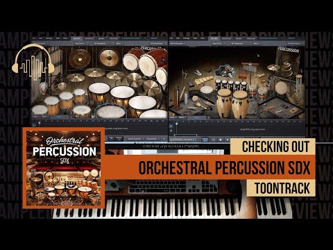 Checking Out: Orchestral Percussion SDX by Toontrack