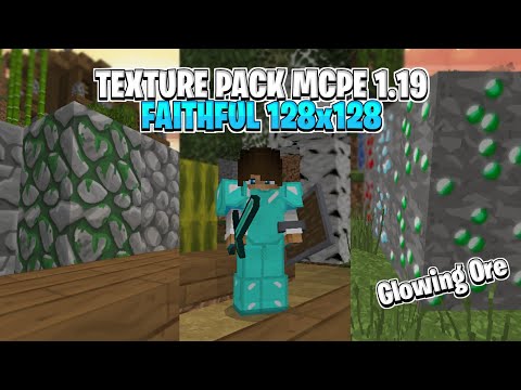 EBBY&GAME - 1 Texture Pack Suitable for Survival MCPE 1.19 - Texture Mcpe 128x128 100% Working - Minecraft 1.19