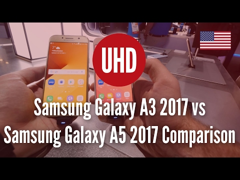Samsung Galaxy A3 2017 vs Samsung Galaxy A5 2017 Comparison