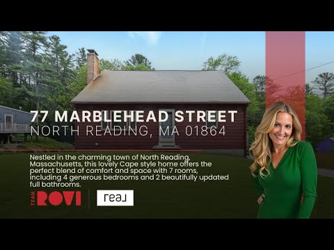 📍 TEAM ROVI🚀 | Real Estate | 77 Marblehead St, North Reading, MA 01864 | Stacey Clews