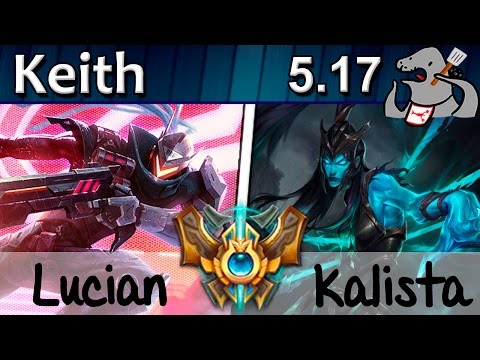 Keith - Lucian/Braum vs Kalista/Thresh - ADC - Challenger S5 | 348