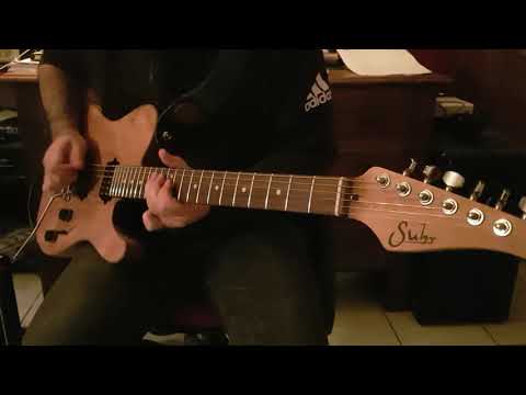 SUHR modern T satin Test hard rock sound