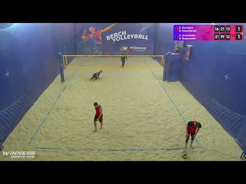 18:05 A. Kandyba / D. Kharchenko - A. Antonenko / V. Shapovalov 11.01.2023 | Winners Beach Volleybal