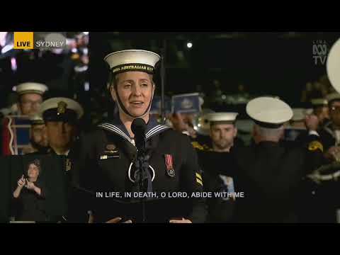 Abide With Me   ANZAC Day in Sydney Australia April 2023