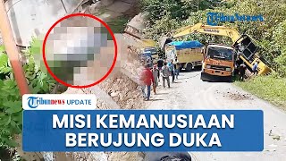 Misi Kemanusiaan Berujung Duka! Eks Ketua DPRD Pasaman Tewas Tertimpa Ekskavator saat Antar Bantuan