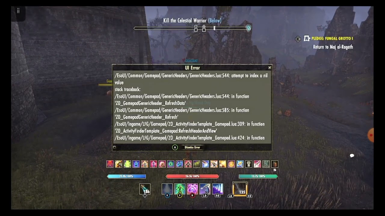 eso UI error solution