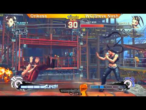 Top 8 Singles: Orikasa (Chun Li) vs White Gun (Ibuki)