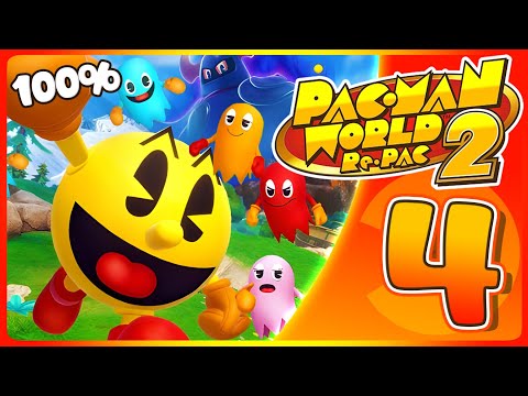 Pac-Man World 2: Re-PAC Walkthrough Part 4 (PS5) 100% Volcano