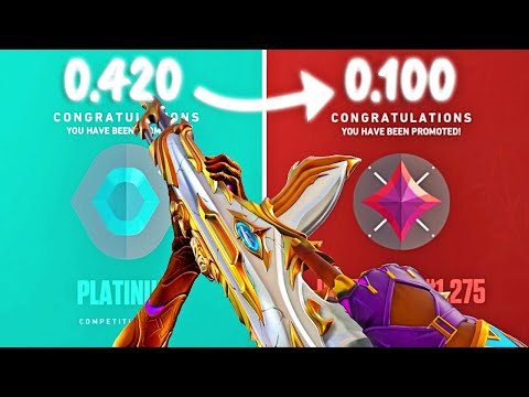 I Tried FNATIC kaajak's ULTRA Low Sens To RANK UP..