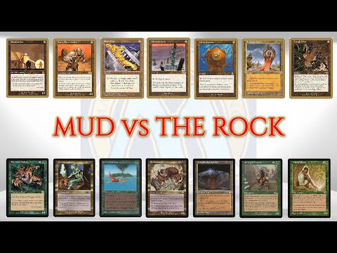 OLD SCHOOL MTG CHANNEL - PREMODERN CLUB - MUD vs THE ROCK