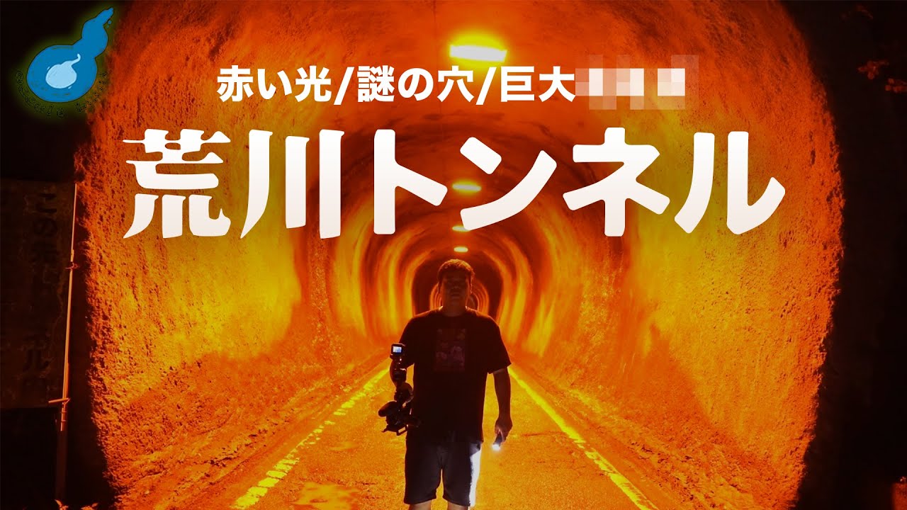 埼玉の心霊スポット荒川トンネル🔥この穴の先には、、、