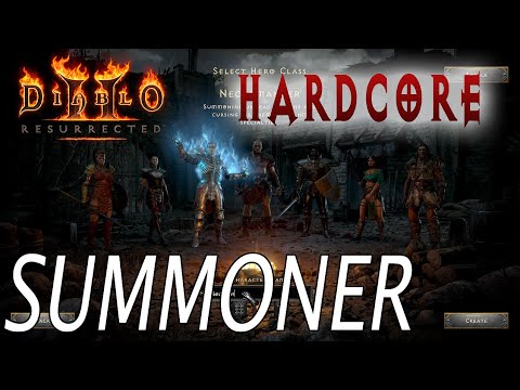 HardCore Summoner Necromancer (Part 1) - Diablo 2 Resurrected