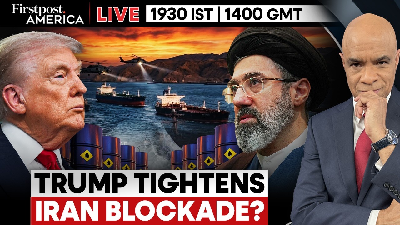 LIVE: Trump Orders Aides to Prepare for Prolonged Iran Blockade: Report | Firstpost America | N18G