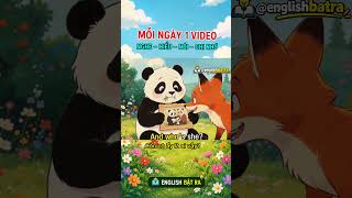 Học Tiếng Anh Qua Hoạt Hình 🐼🦊 | Family – Gia Đình #shorts
