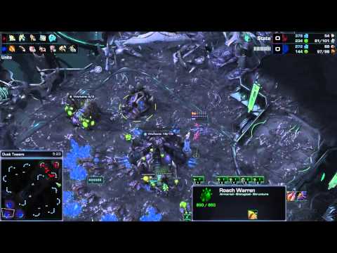 SC2 Legacy of the Void - State (P) VS Barcode (Z) on Dusk Towers