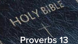 Proverbs 13 (NIV) The Audio Bible