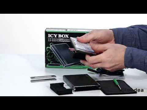 Icy Box IB-230StU3-G - Caja externa 2.5" Anti-vibraciones - USB3.0