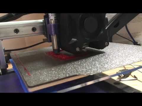 Cetus MK2 Plus cantilever printer live printing