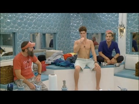 BB16 8/07 11:58pm - Frankie Warms his Fingers, Zacole in On? & Zach is Frankie's Next Target