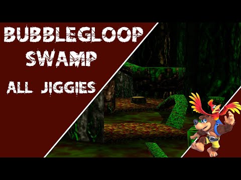 Banjo-Kazooie - Bubblegloop Swamp - All Jiggy Locations