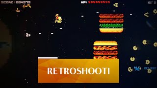 RetroShooti - КЛАССИЧЕСКАЯ АРКАДА DEMO / Первое включение / Gamelay / Обзор игры