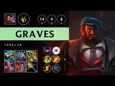Graves Jungle vs Rengar - KR Master Patch 25.11