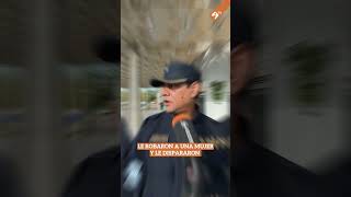 LE ROBARON A UNA MUJER Y LE DISPARARON