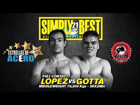 Estrellas de Acero - Lopez (ARG) Vs Gotta (ARG) - Simply the Best 21