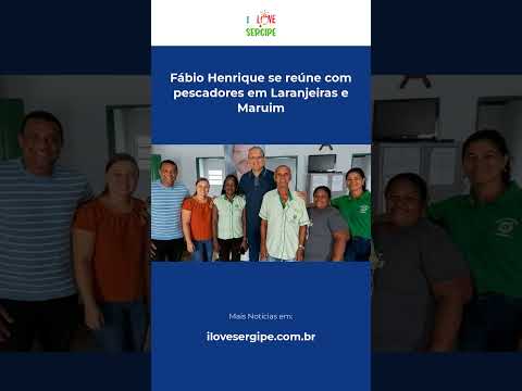 Fábio Henrique se reúne com pescadores em Laranjeiras e Maruim #Shorts