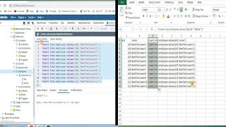 Excel #Formula for #Insert Query Insert/Upload Bulk Data into#DB Table from #Excel#Single execution.