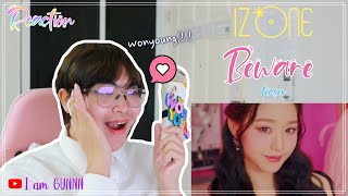 [REACTION] IZ*ONE (아이즈원) - Beware MV Teaser | I am GUNNN