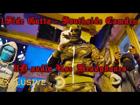 #1Side Gutta - Southside Camden (Music Video) 8D 🎧
